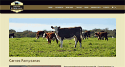 Desktop Screenshot of carnes-pampeanas.com