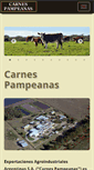 Mobile Screenshot of carnes-pampeanas.com